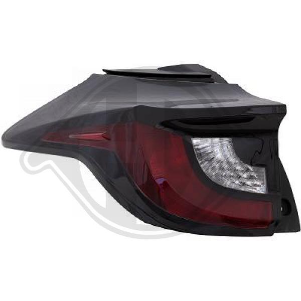 Toyota Yaris 20->> - Lampa tylna zespolona