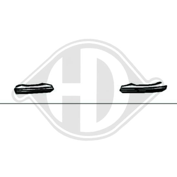 Toyota Corolla AE 8 85-87 - Listwa ozdobna / ochronna kratka chłodnicy