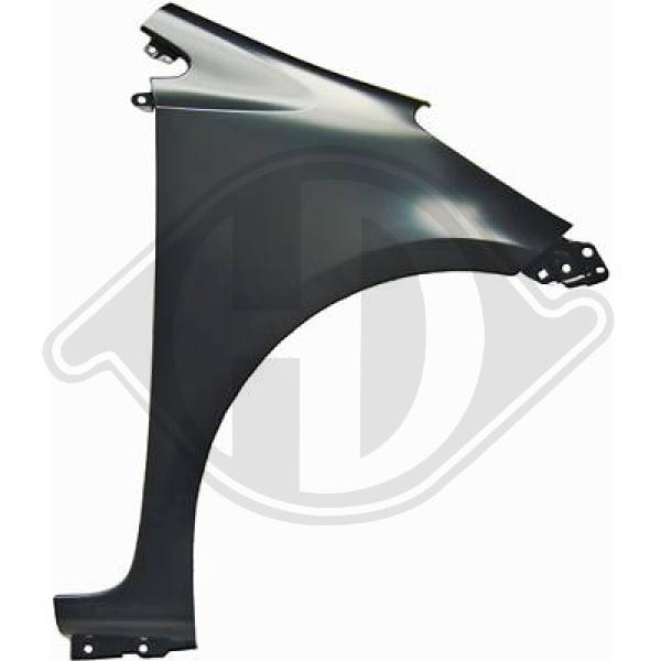 Toyota IQ 09->> - błotnik