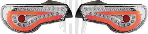 Toyota GT86 12->> - Zestaw lampy tylnej