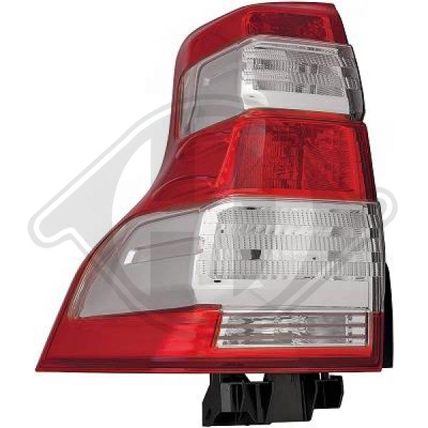 Toyota Land Cruiser Prado J15 13-15 - Lampa tylna zespolona