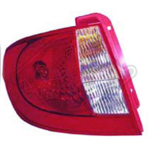 Hyundai Getz 05-09 - Lampa tylna zespolona