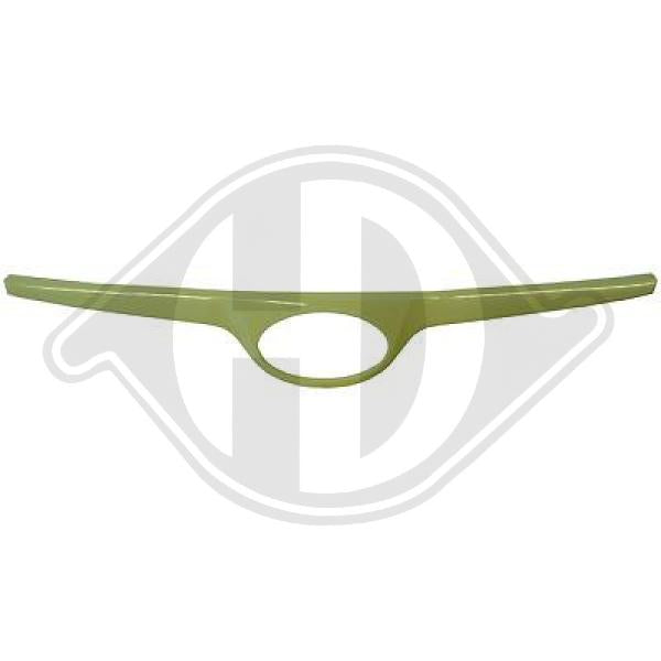 Hyundai I 20 09-12 - Pokrywa kratka chłodnicy