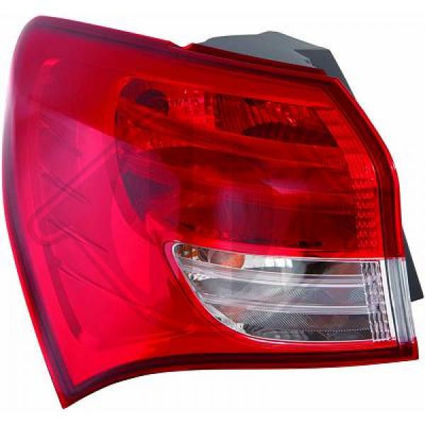Hyundai IX 20 10-15 - Lampa tylna zespolona