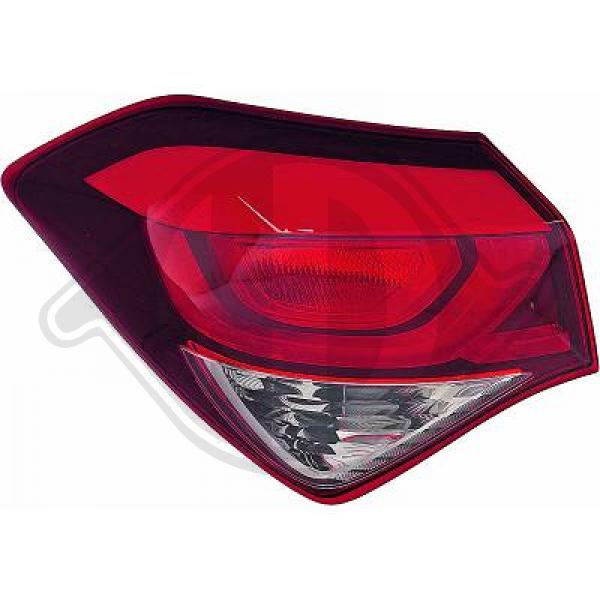 Hyundai I 20 14-18 - Lampa tylna zespolona