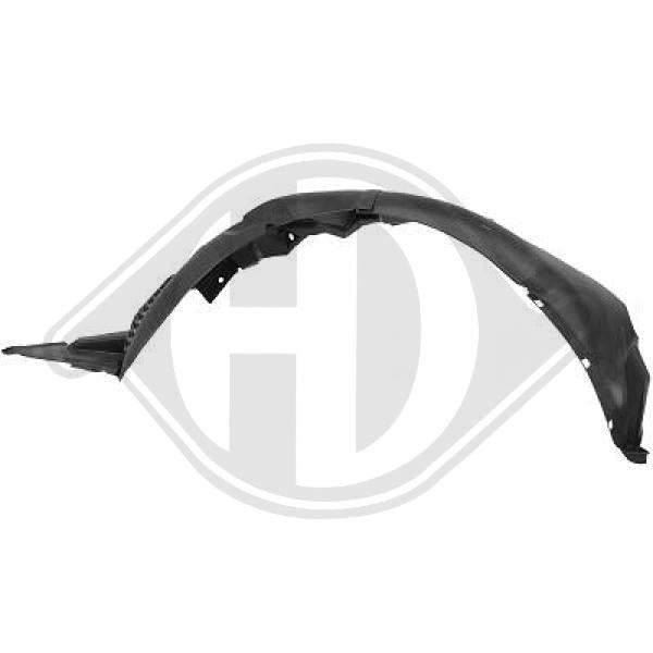 Hyundai Accent 06->> - Poszycie Wnęka na koła