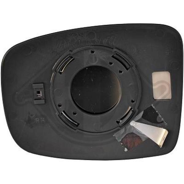Hyundai I 10 08-11 - Szkło lusterka lusterko zewnętrzne