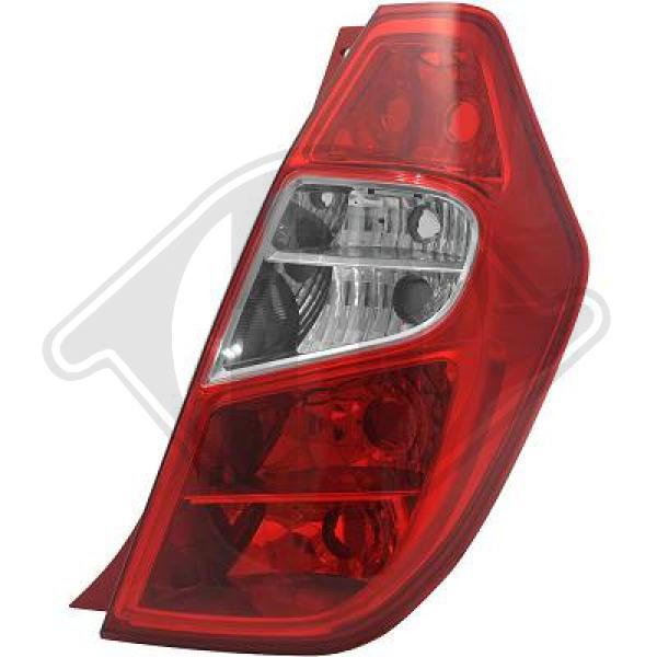 Hyundai I 10 11-13 - Lampa tylna zespolona