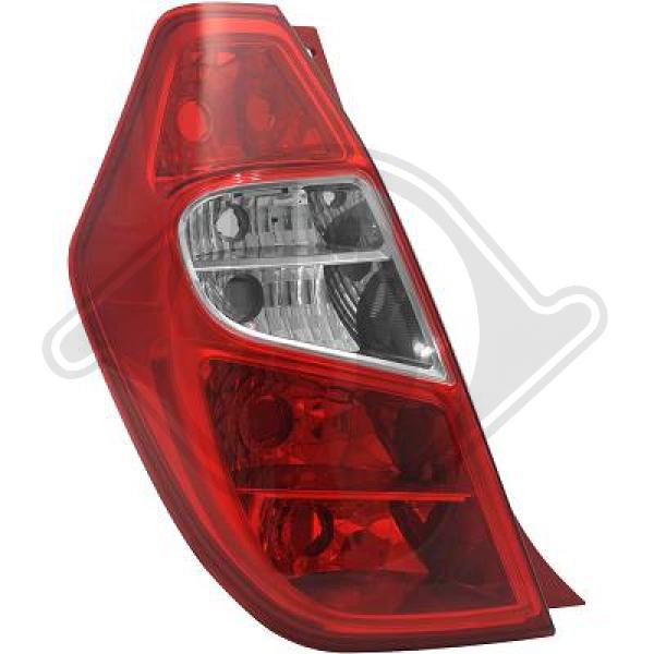 Hyundai I 10 11-13 - Lampa tylna zespolona