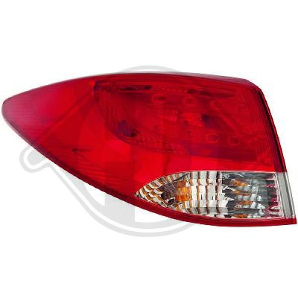 Hyundai IX 35 10-13 + 13->> - Lampa tylna zespolona