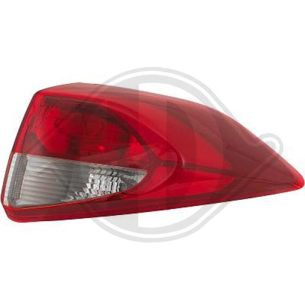 Hyundai Tucson 16-18 - Lampa tylna zespolona