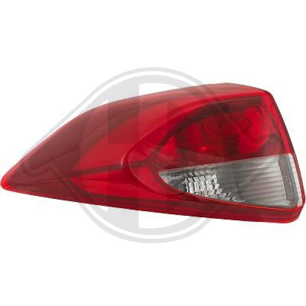 Hyundai Tucson 16-18 - Lampa tylna zespolona