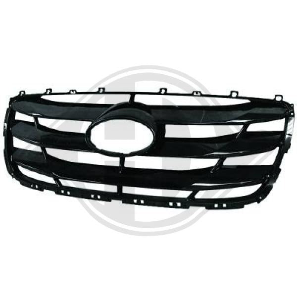 Hyundai Santa Fe 10-11 - Kratka chłodnicy (grill)