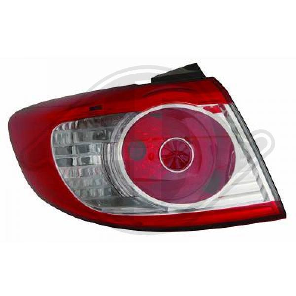 Hyundai Santa Fe 10-11 - Lampa tylna zespolona