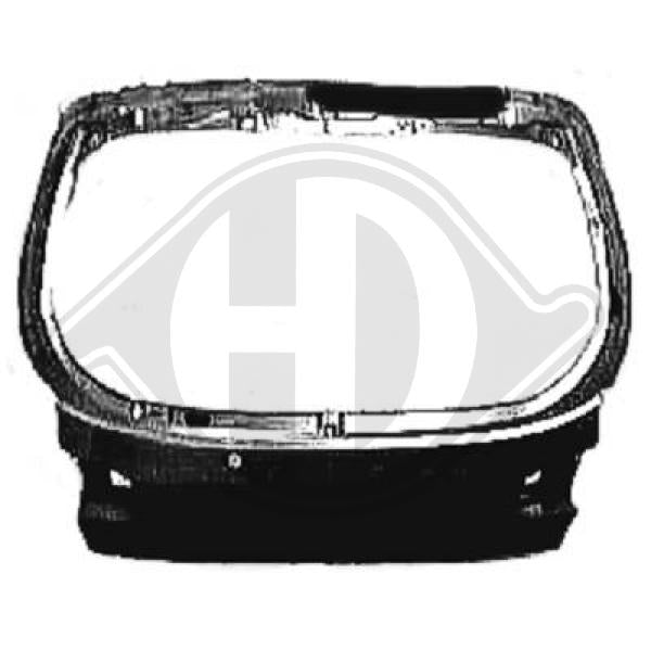 Chevrolet/Daewoo Lanos 97-02 - Pokrywa bagażnika