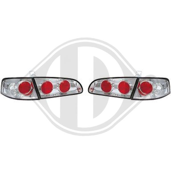 Seat Ibiza 02-08 - Zestaw lampy tylnej