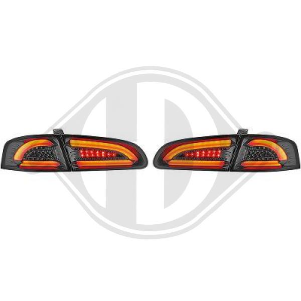 Seat Ibiza 02-08 - Zestaw lampy tylnej