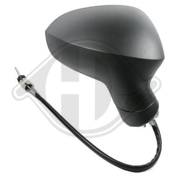 Seat Ibiza Lim./Sportcoupe 08-12 - Lusterko zewnętrzne