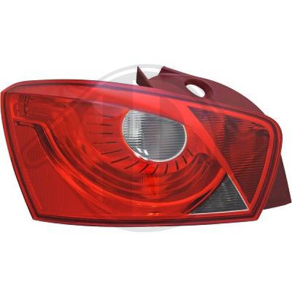 Seat Ibiza Lim./Sportcoupe 08-12 - Lampa tylna zespolona