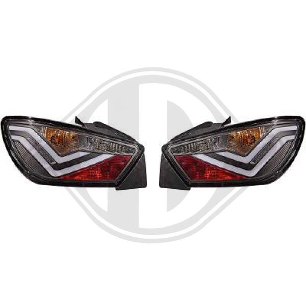 Seat Ibiza Lim./Sportcoupe 08-12 - Zestaw lampy tylnej