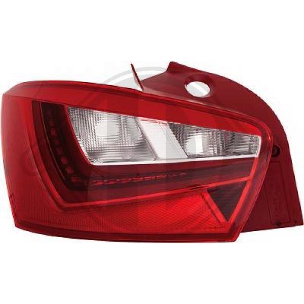 Seat Ibiza Lim./Sportcoupe 15-17 - Lampa tylna zespolona