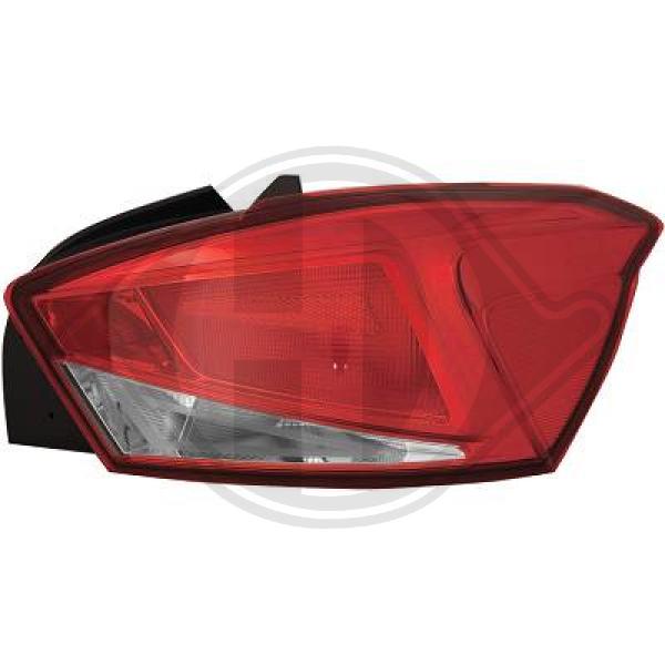 Seat Ibiza 17->> - Lampa tylna zespolona