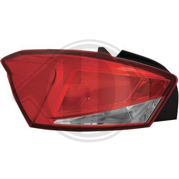 Seat Ibiza 17->> - Lampa tylna zespolona