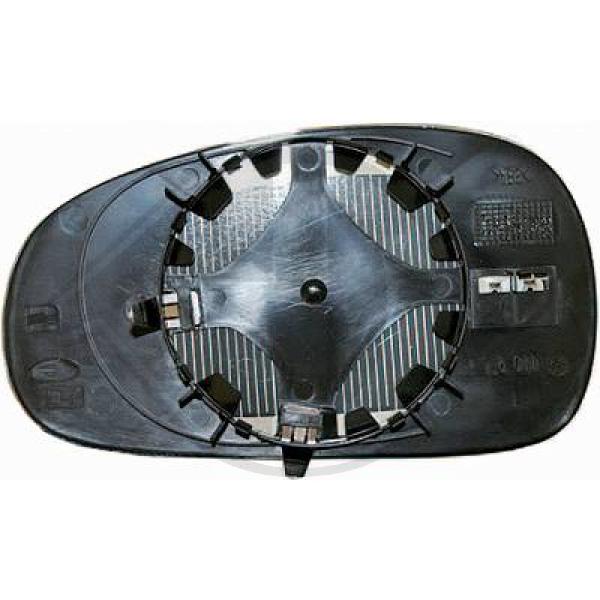 Seat Leon 05-09 - Szkło lusterka lusterko zewnętrzne