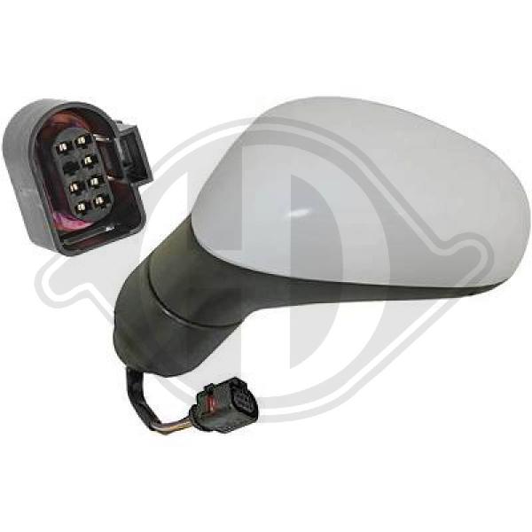 Seat Leon 05-09 - Lusterko zewnętrzne