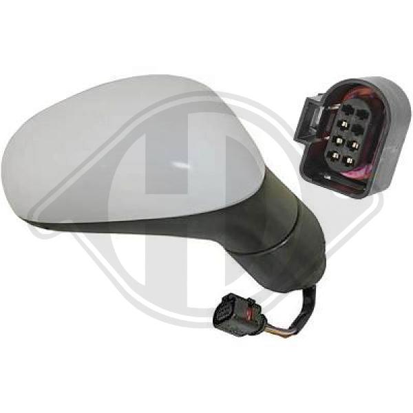 Seat Leon 09-12 - Lusterko zewnętrzne