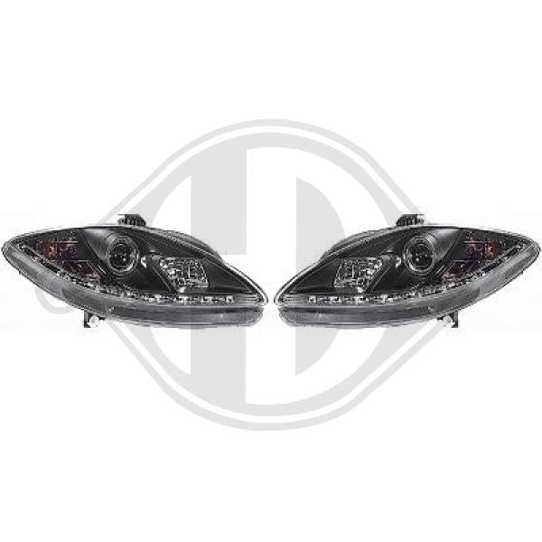 Seat Toledo/Leon/Altea 04-09 - Zestaw reflektora głównego