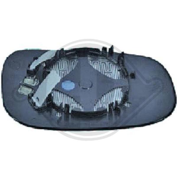 Volvo S60 (Typ RS) 04-10 - Szkło lusterka lusterko zewnętrzne