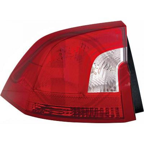 Volvo S60 V60 (Typ Y20) 10->> - Lampa tylna zespolona
