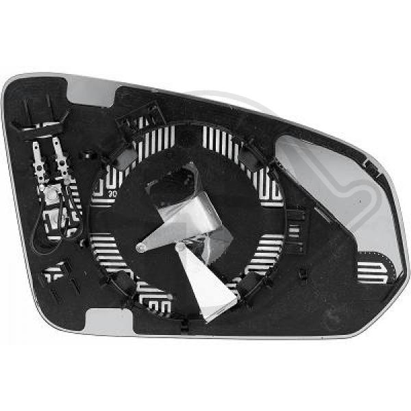 Volvo S60 V60 (Typ Y20) 19->> - Szkło lusterka lusterko zewnętrzne