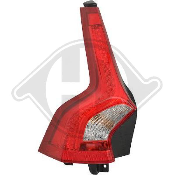 Volvo S60 V60 (Typ Y20) 10->> - Lampa tylna zespolona