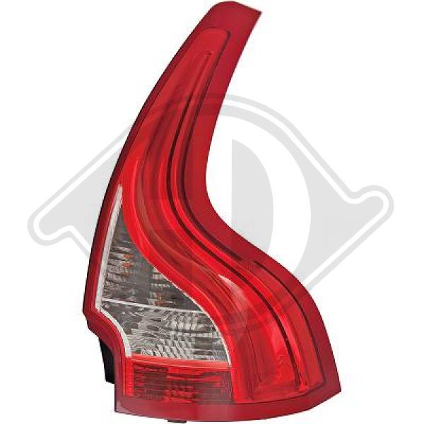 Volvo XC60 08-17 - Lampa tylna zespolona
