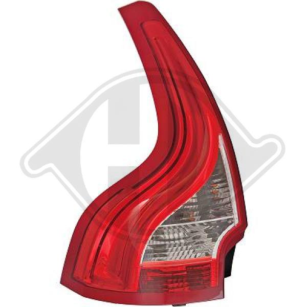 Volvo XC60 08-17 - Lampa tylna zespolona