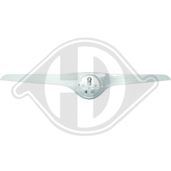 Skoda Fabia3/4/5Trg/Kombi 07-10 - Pokrywa kratka chłodnicy