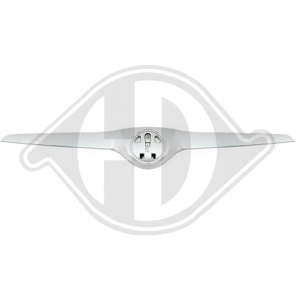 Skoda Fabia 3/4/5Trg/Kombi 10-14 - Pokrywa kratka chłodnicy