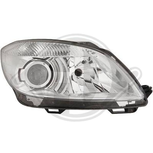 Skoda Roomster 10->> - Reflektor