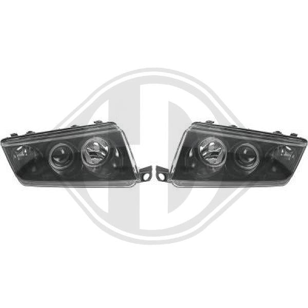 Skoda Fabia3/4/5Trg/Kombi 99-07 - Zestaw reflektora głównego