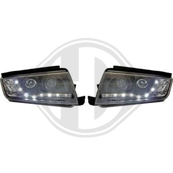 Skoda Fabia3/4/5Trg/Kombi 99-07 - Zestaw reflektora głównego