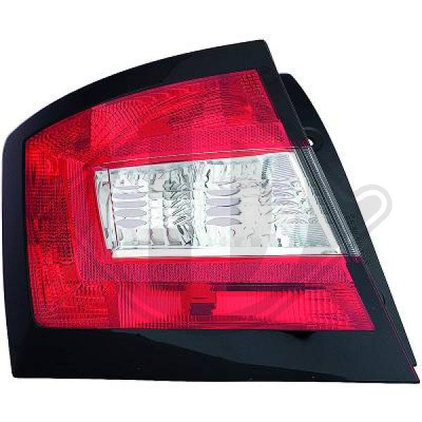 Skoda Fabia 3/4/5Trg/Kombi 15-18 - Lampa tylna zespolona