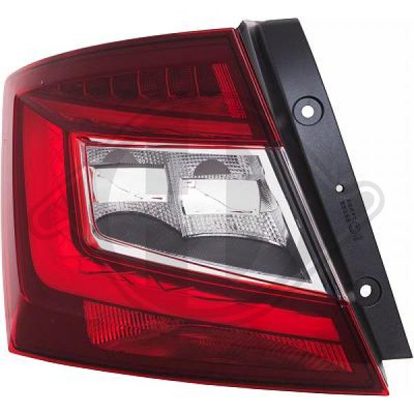 Skoda Fabia 3/4/5Trg/Kombi 18->> - Lampa tylna zespolona