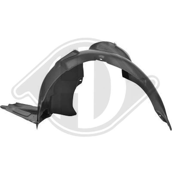 Skoda Rapid 17->> - Poszycie Wnęka na koła