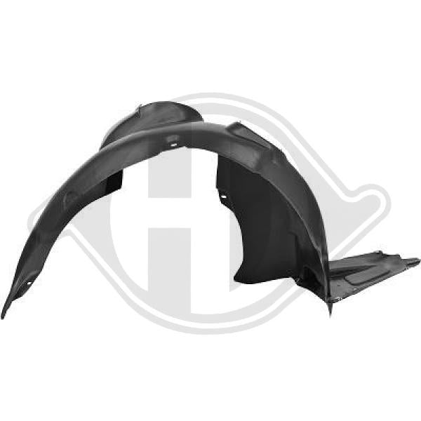 Skoda Rapid 17->> - Poszycie Wnęka na koła