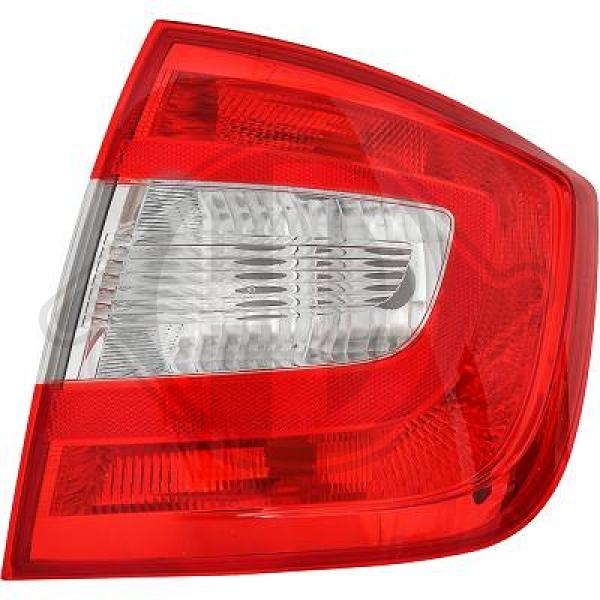 Skoda Rapid 12-17 - Lampa tylna zespolona
