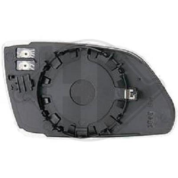 Volkswagen Polo 05-09 - Szkło lusterka lusterko zewnętrzne