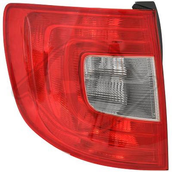 Skoda Superb 08-12 - Lampa tylna zespolona