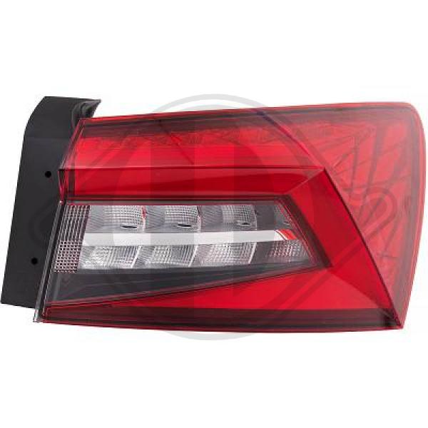 Skoda Kodiaq 17->> - Lampa tylna zespolona